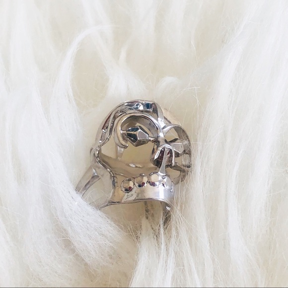 Alexander McQueen Jewelry - Alexander McQueen Skull Silver Ring